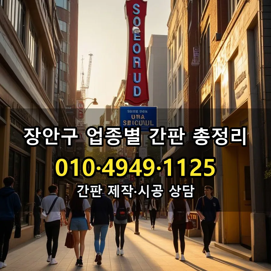 업종별 간판 총정리 제작·시공 모습